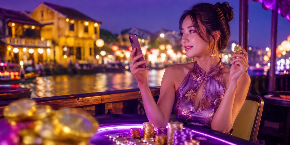 Trò chơi bài neon tại Hội An – bảo mật dữ liệu và giải trí trực tuyến